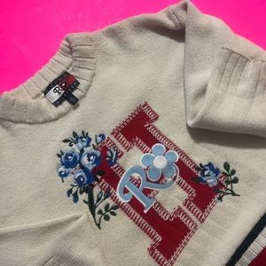 Tommy Hilfiger x Richard Quinn sweater